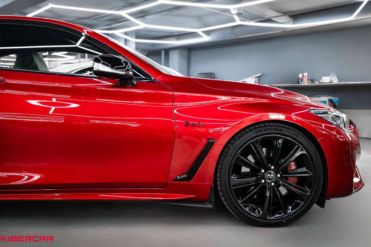 Восстановление и покраска дисков на Infiniti Q60S