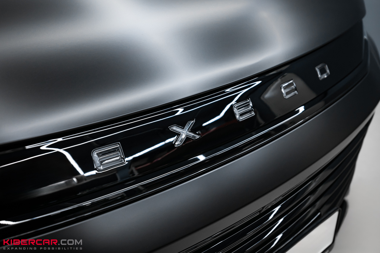 Антихром и оклейка пленкой с матовым эффектом на EXEED VX