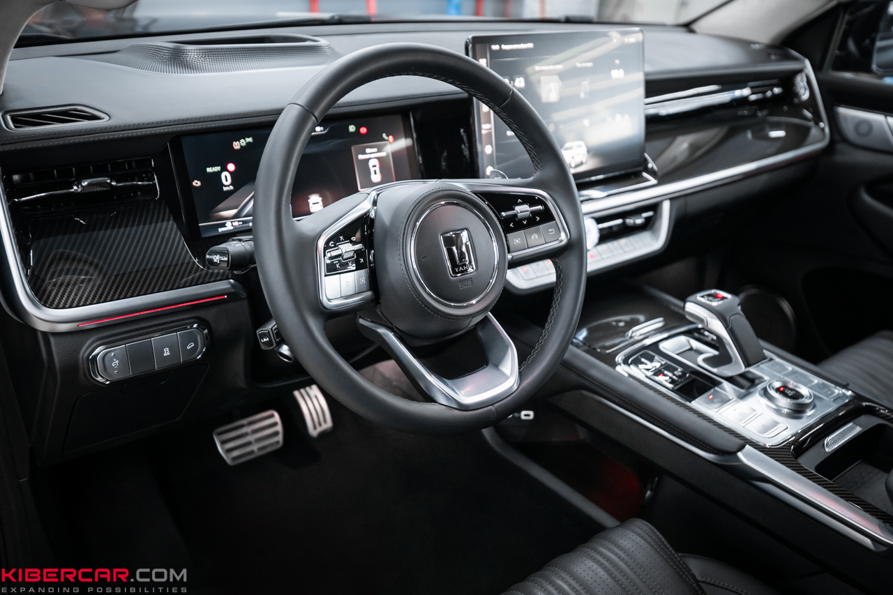 Аквапринт под карбон для салона Tank 500