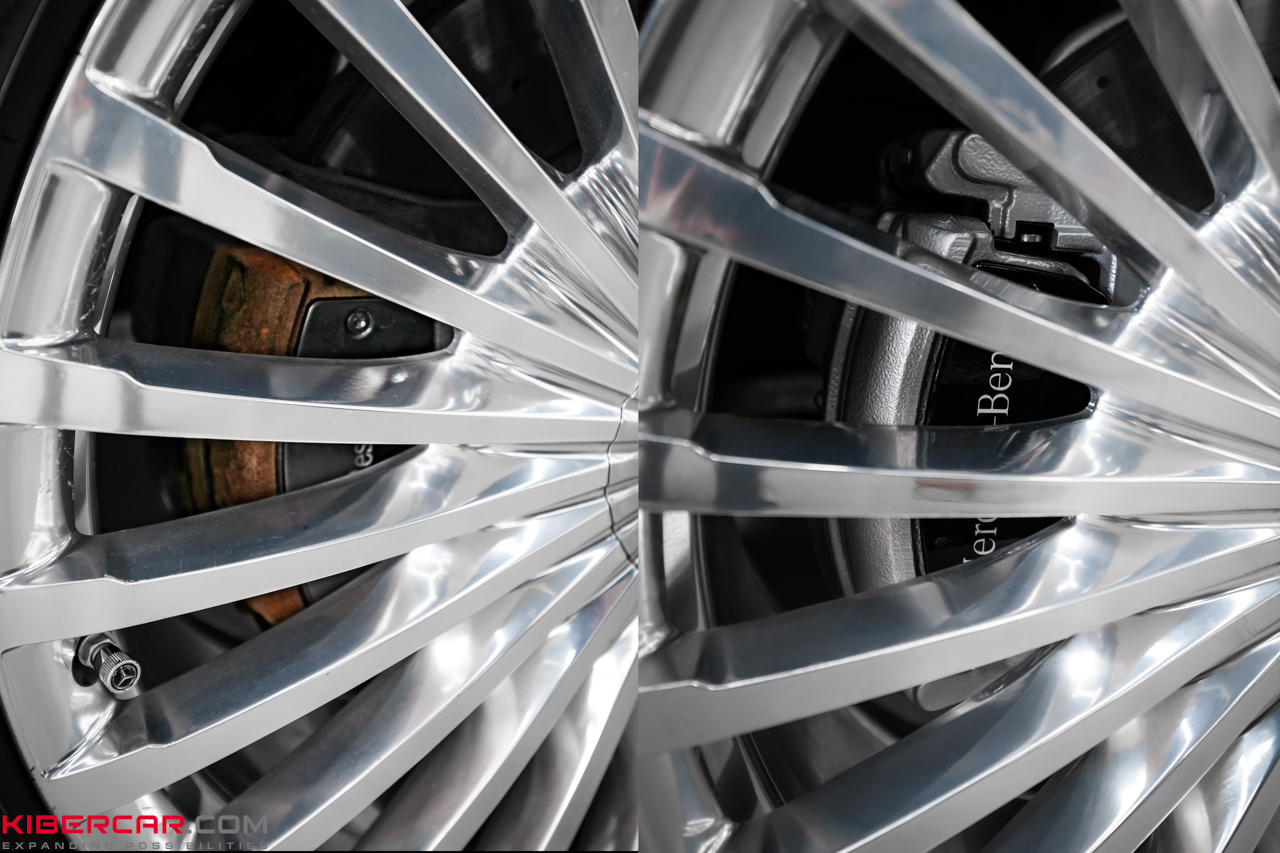 Покраска суппортов на Mercedes-Benz Maybach GLS