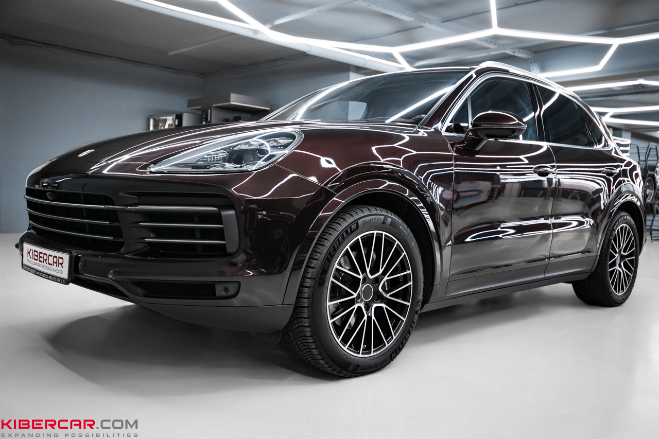 Porsche Cayenne: полировка кузова