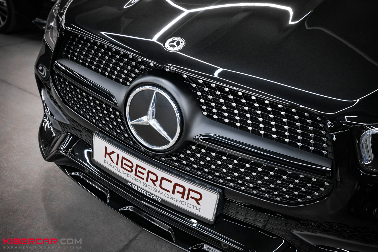 Черная решетка AMG на Mercedes-Benz GLE: продолжение единого стиля