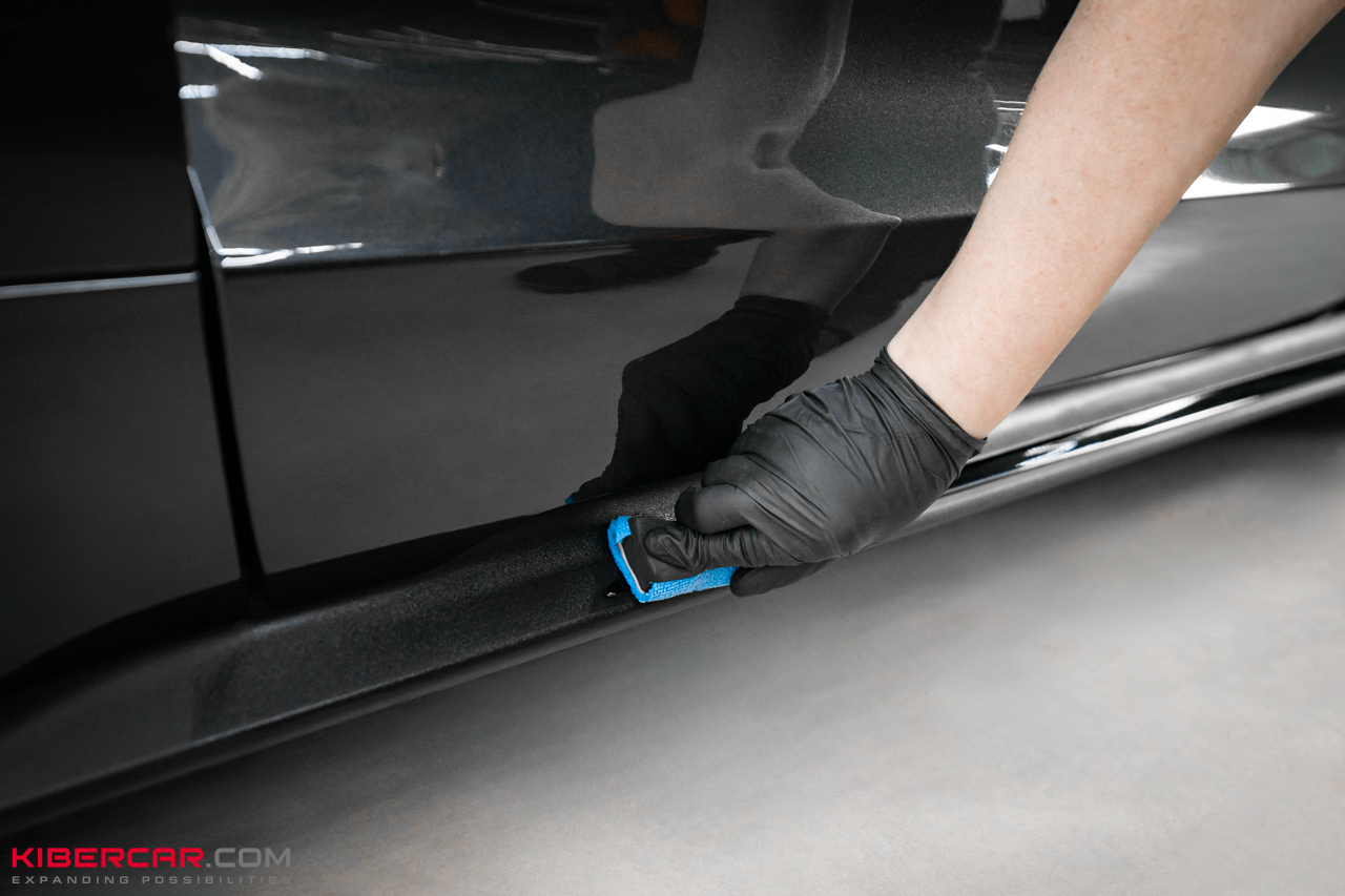 Porsche Taycan: керамическое покрытие кузова, восстановление и покраска дисков