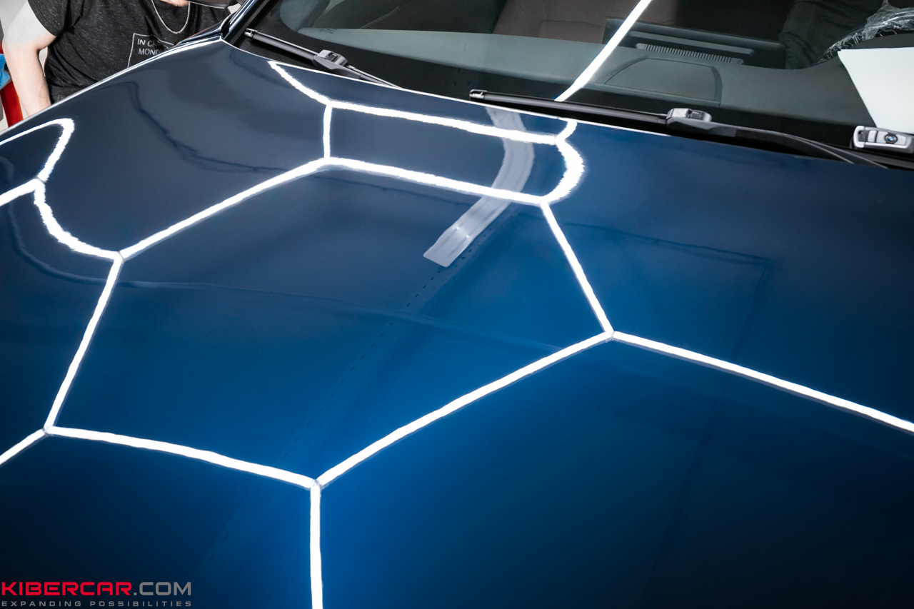 Полировка BMW 7: как вернуть глубину синего цвета и устранить пятна