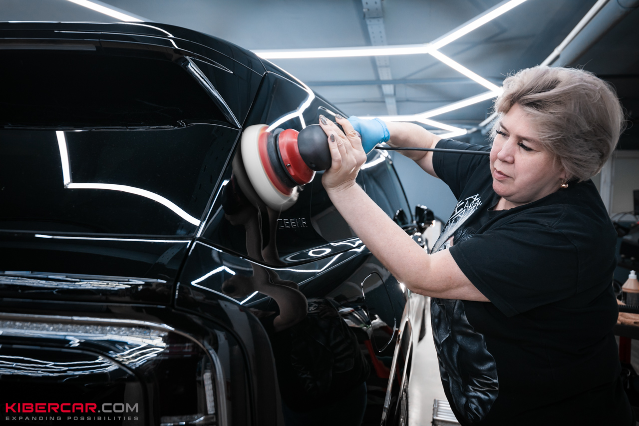 Антихром, полировка и керамика для Zeekr 9X