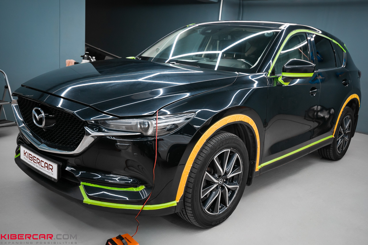 Mazda CX-5: полировка кузова