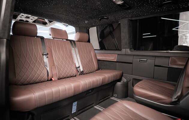 Volkswagen Multivan: перешив салона