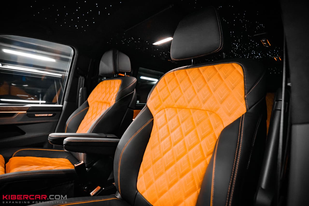 Перешив салона и руля Volkswagen Multivan: комфорт, стиль и новая конфигурация интерьера