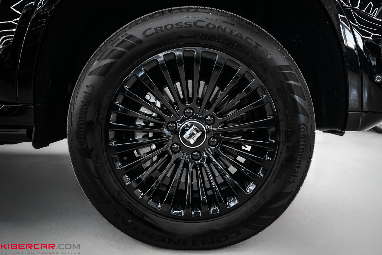 Tank 500: антихром и покраска дисков