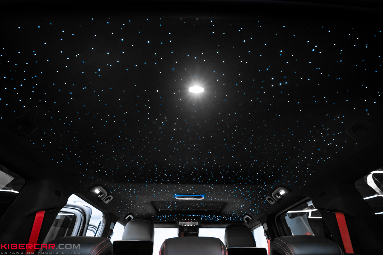 Mercedes-Benz G-Класс: подсветка на потолок «Звездное небо»