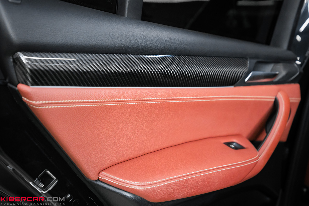 Ламинация карбоном элементов салона BMW X3