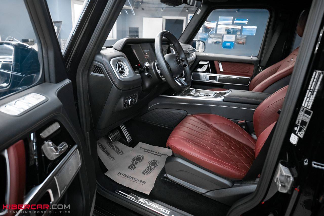 Химчистка салона и нанесение керамики на кожу Mercedes-Benz G-Класс