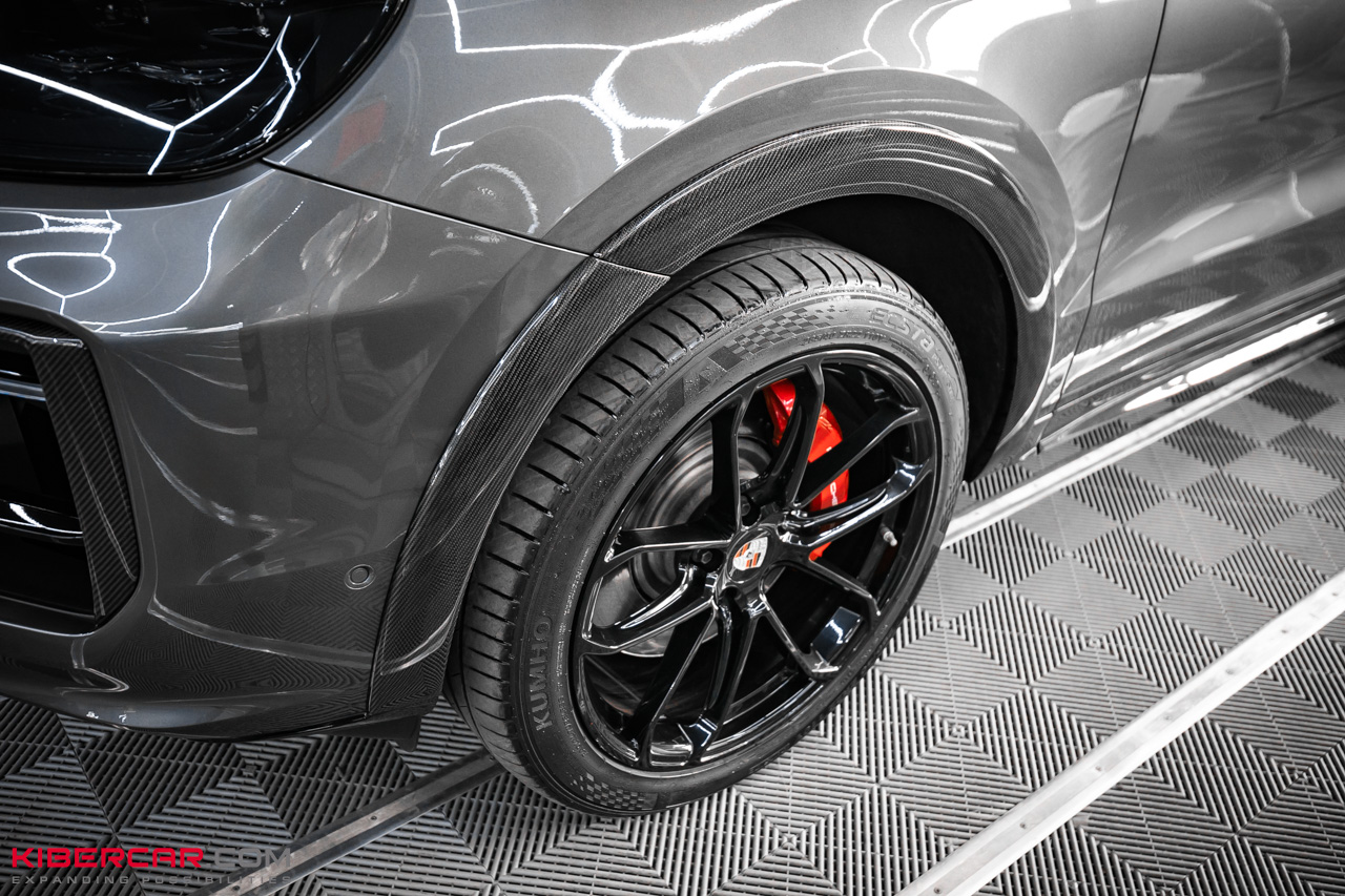Карбоновый обвес для Porsche Cayenne: продолжение единого стиля экстерьера и интерьера