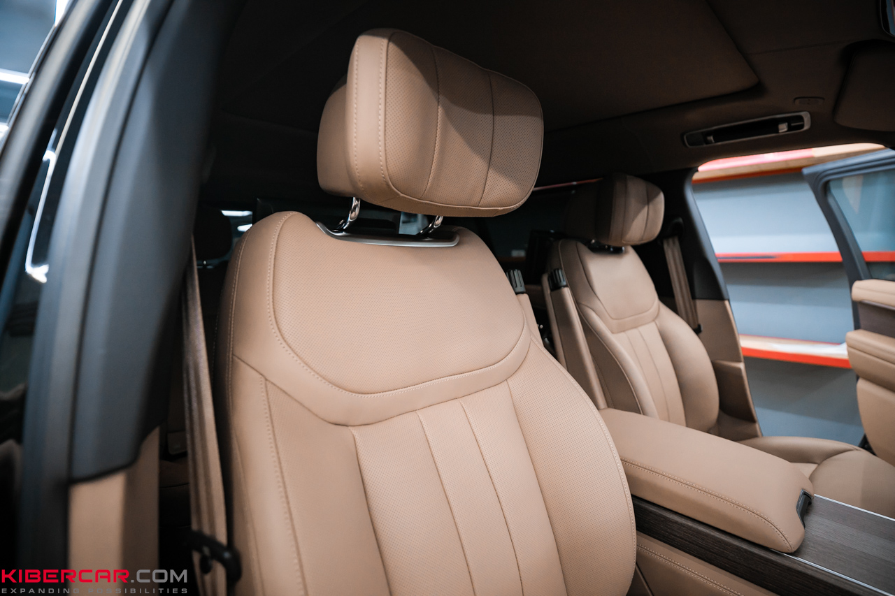 Land Rover Range Rover: керамическое покрытие кожаной обивки