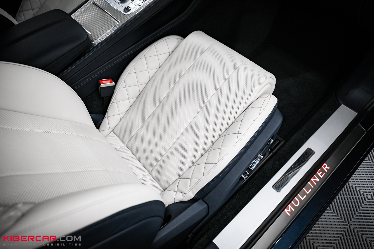 Химчистка салона роскошного кабриолета Bentley Continental GT