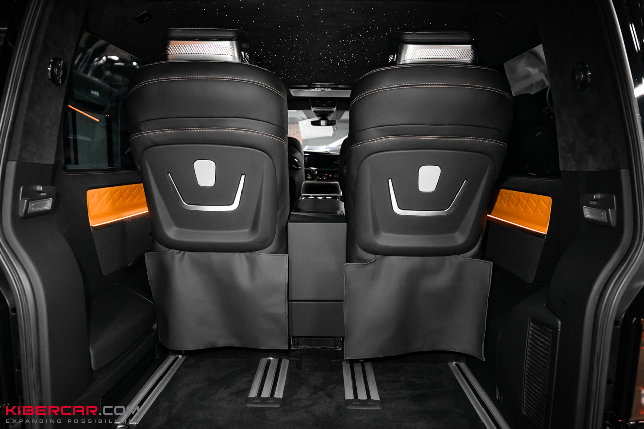 Звездное небо и атмосферная подсветка в Volkswagen Multivan