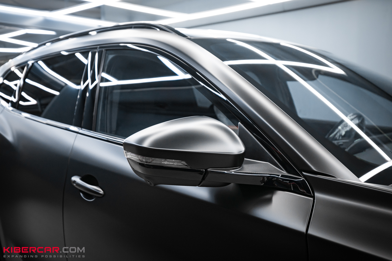 Антихром и оклейка пленкой с матовым эффектом на EXEED VX