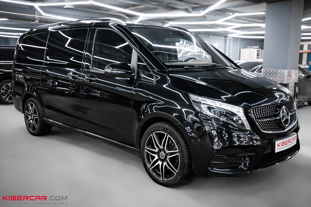 Установка многофункциональных кресел в Mercedes-Benz V-Class Long 2021 года