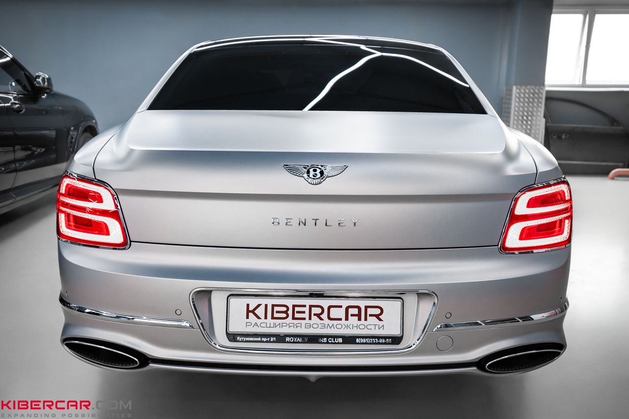 Детейлинг для Bentley Flying Spur: точечная полировка и керамика на матовый кузов