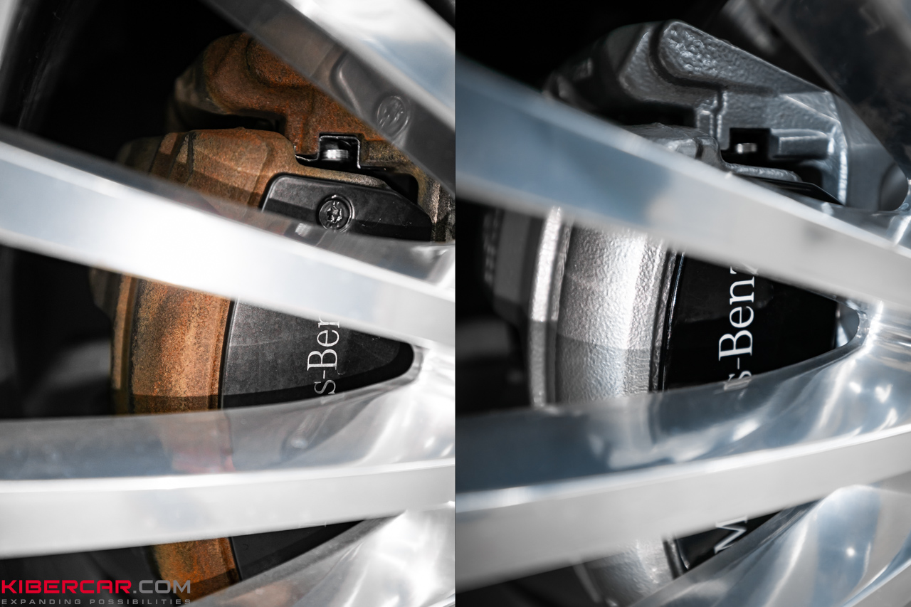 Покраска суппортов на Mercedes-Benz Maybach GLS