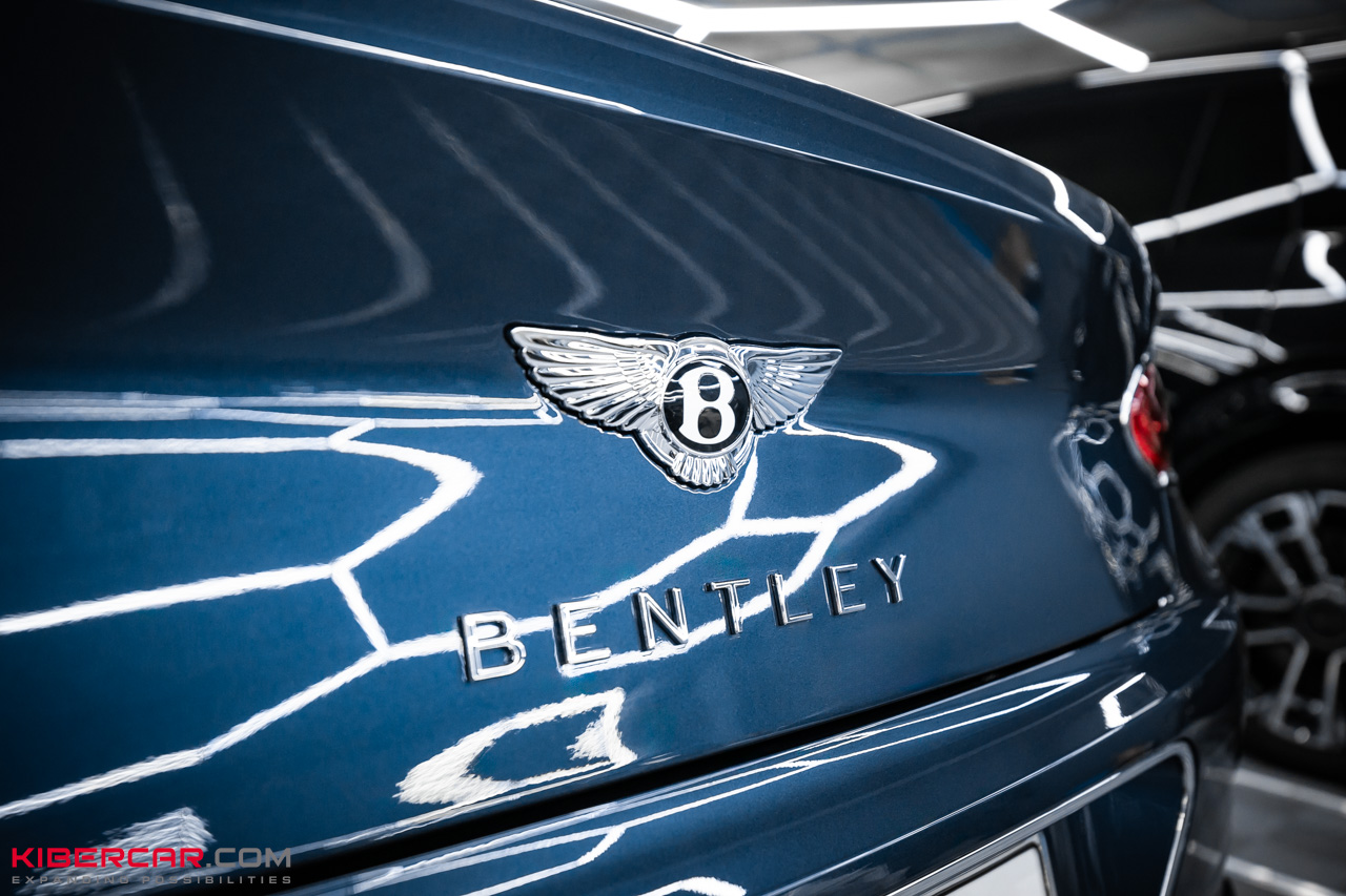 Мягкая полировка и керамическое покрытие на Bentley Continental GT
