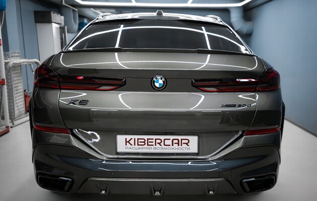 Антихром на BMW X6: преображение с технологией Black Shadow Chemical