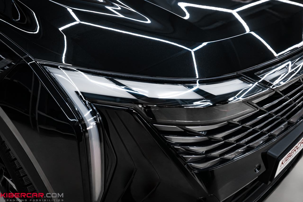 Geely Atlas: полировка кузова с нанесением керамического покрытия