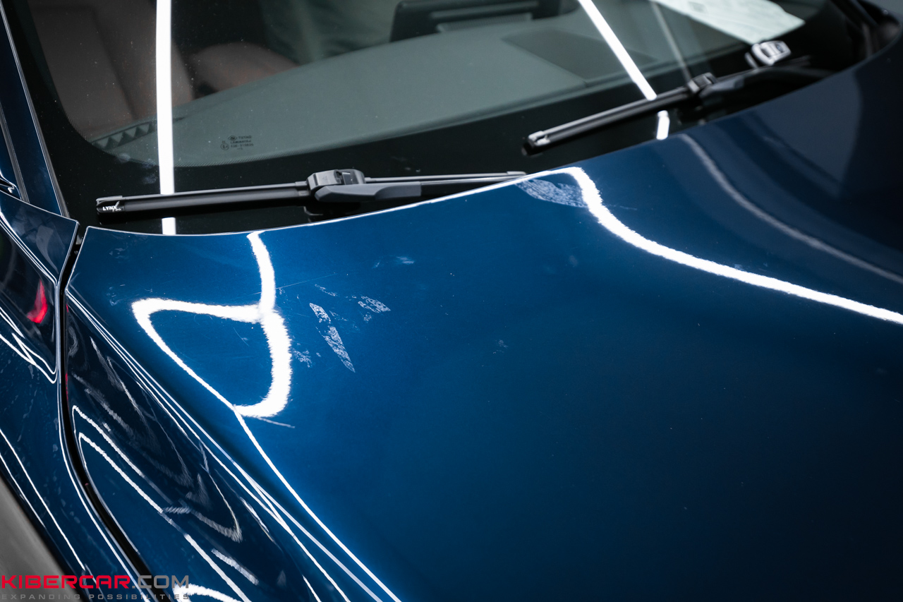 Полировка BMW 7: как вернуть глубину синего цвета и устранить пятна