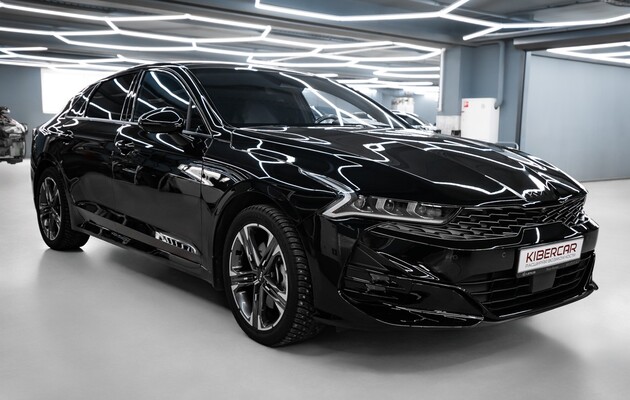 Антихром на Kia K5