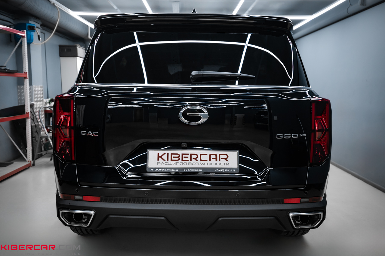 Оклейка автомобиля GAC GS8 полиуретановой пленкой