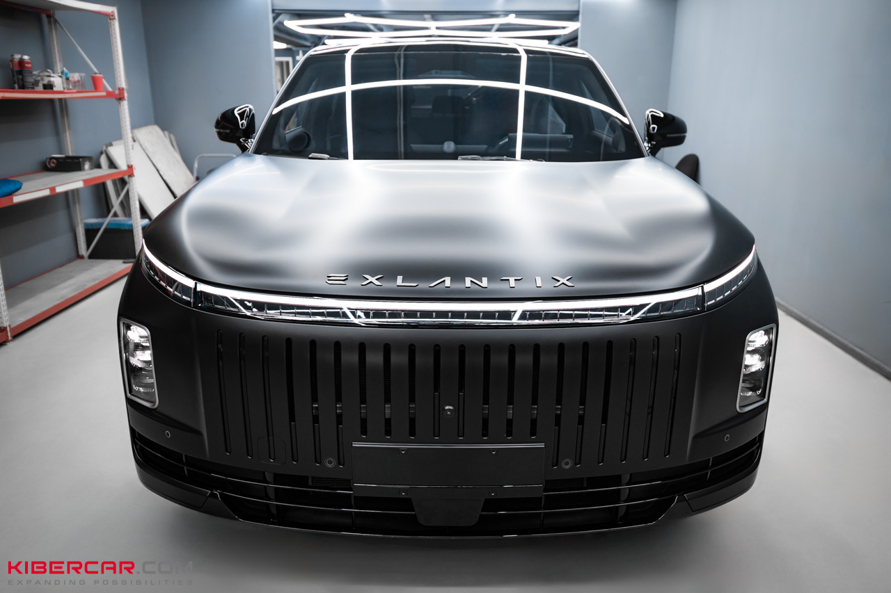 Оклейка Exlantix ET матовой полиуретановой пленкой