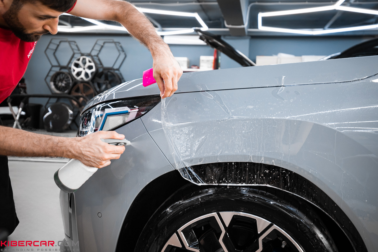 Оклейка полиуретановой пленкой BMW X3 G45