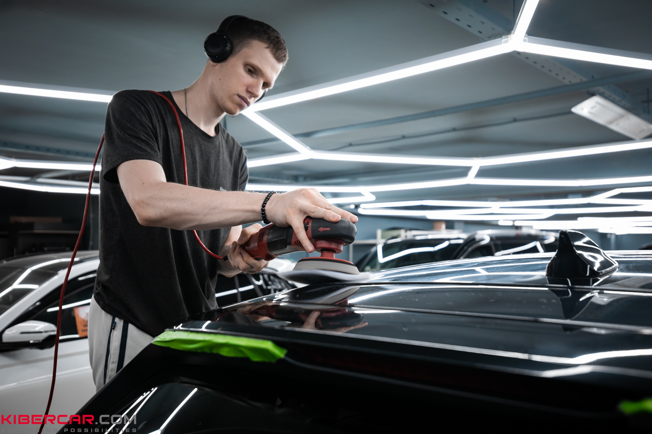 Mazda CX-5: полировка кузова