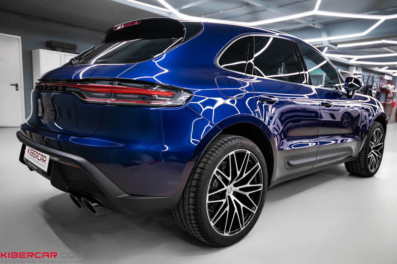 Porsche Macan: полировка с нанесением керамического покрытия 