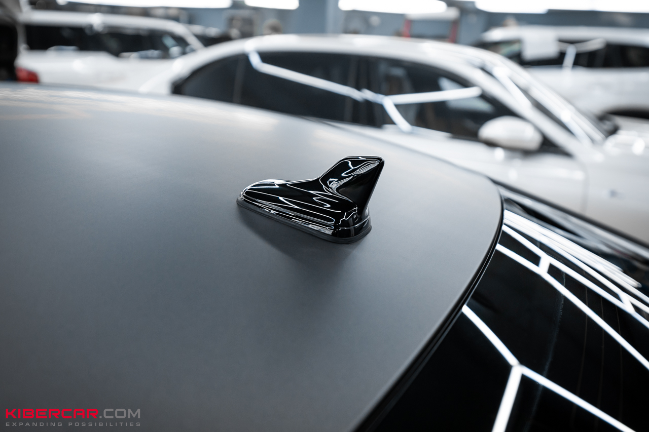 Оклейка матовой полиуретановой пленкой Audi A6