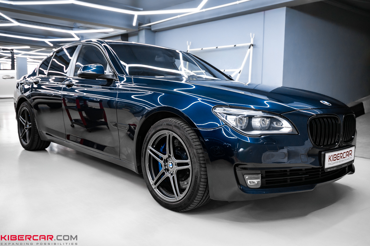 Полировка BMW 7: как вернуть глубину синего цвета и устранить пятна
