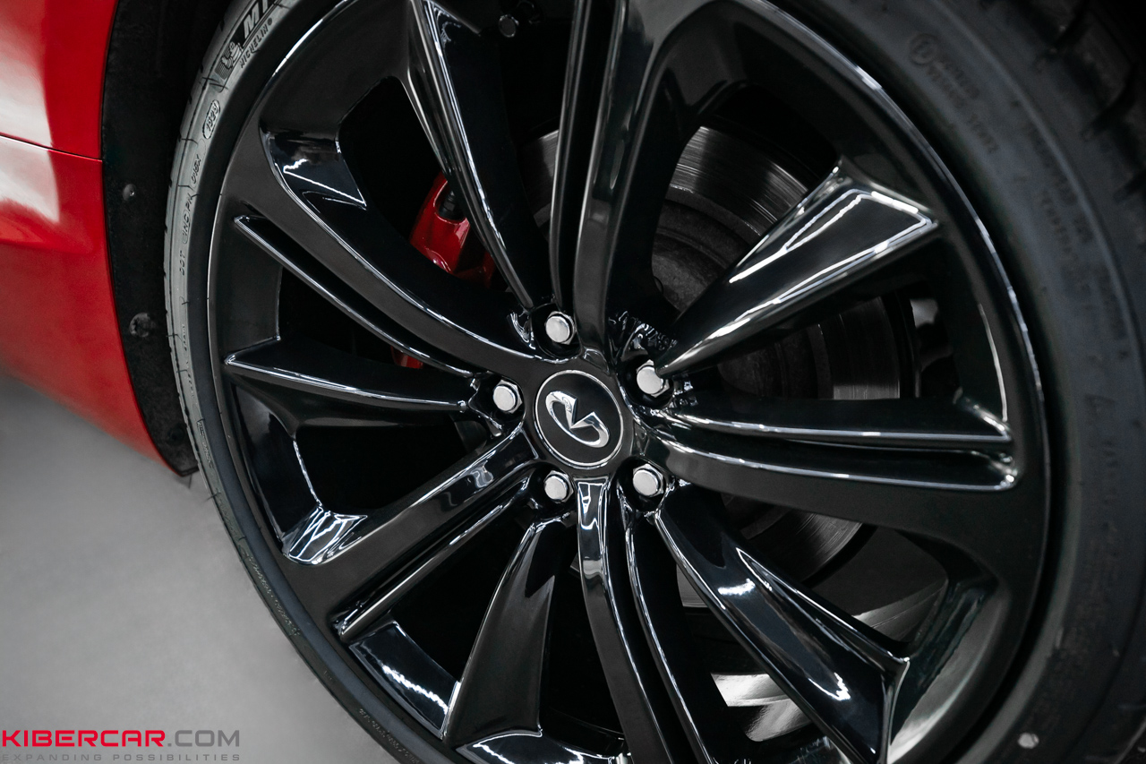 Восстановление и покраска дисков на Infiniti Q60S
