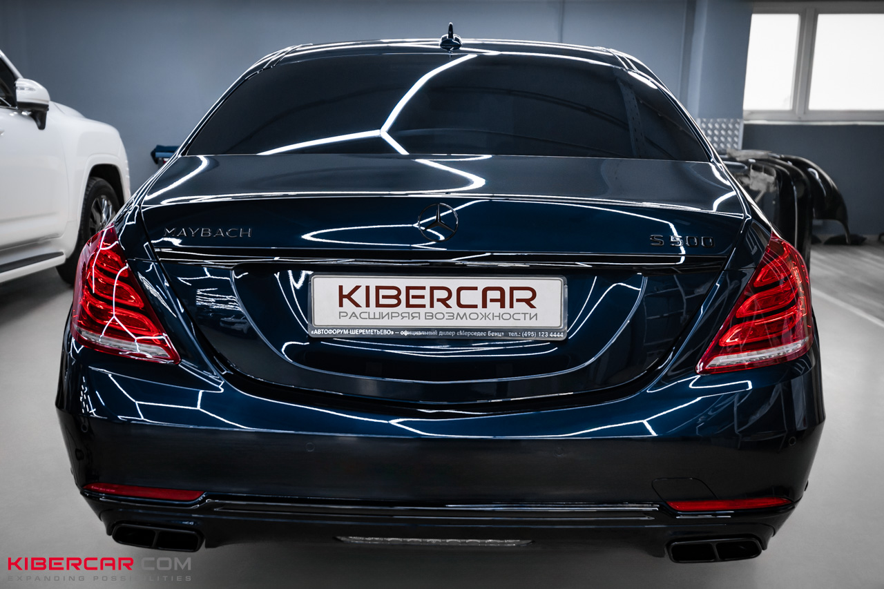 Антихром на Mercedes-Benz Maybach S-класс