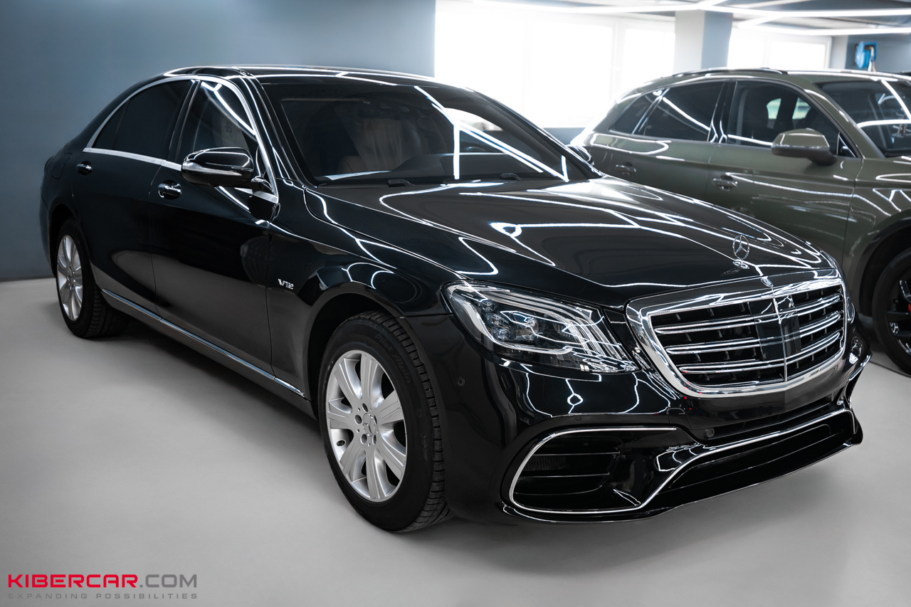 Возвращаем блеск на Mercedes-Benz S-Класс W222: полировка и керамика