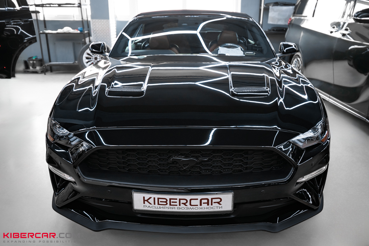 Полная перекраска Ford Mustang: от скрытых дефектов к идеальному глянцу
