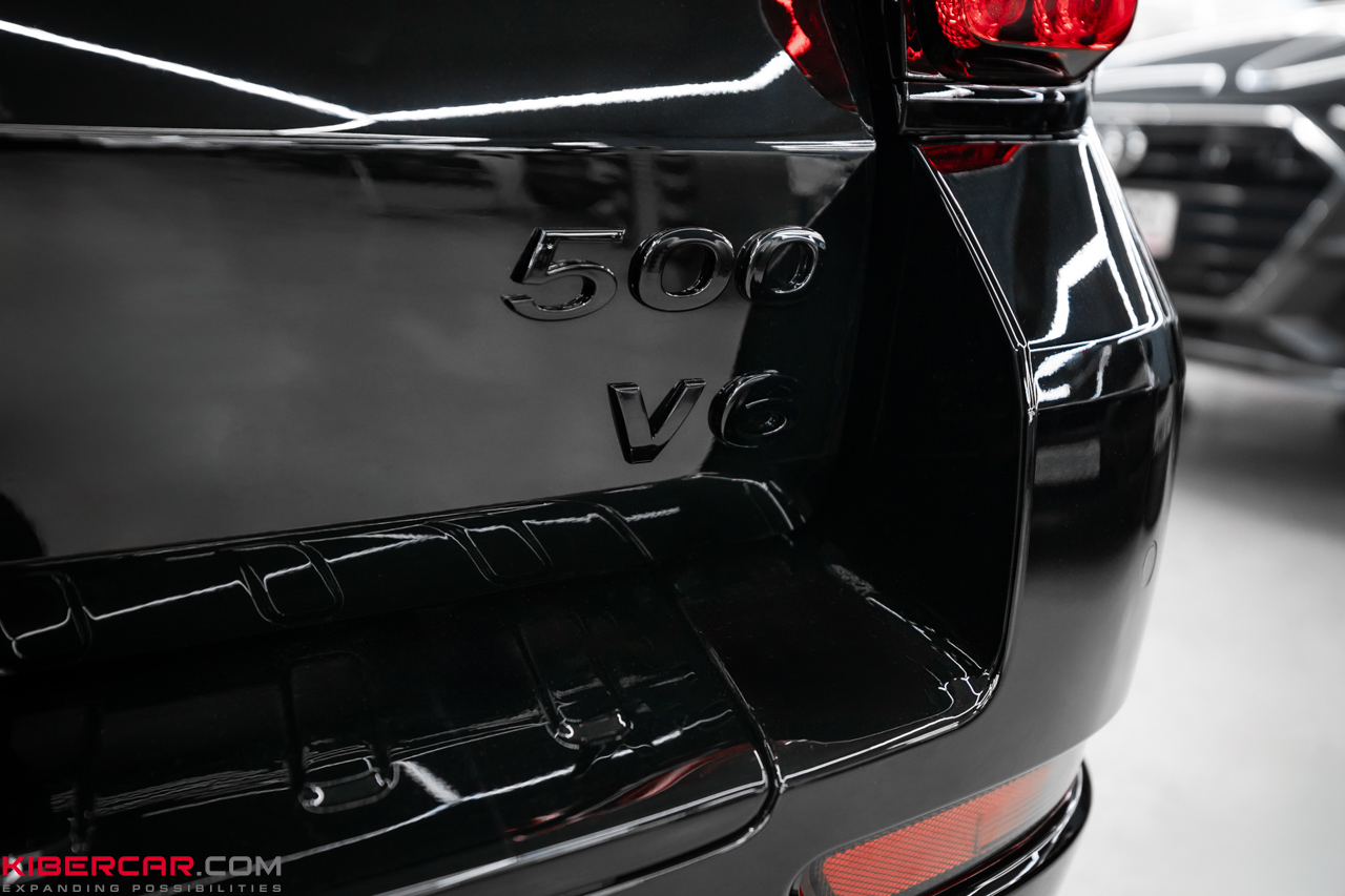 Tank 500: антихром и покраска дисков