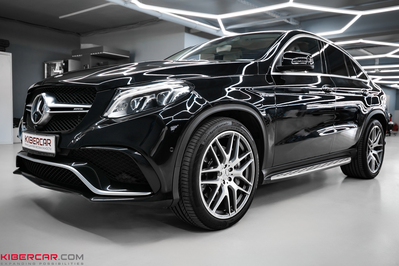 Mercedes-Benz GLE купе: полировка кузова