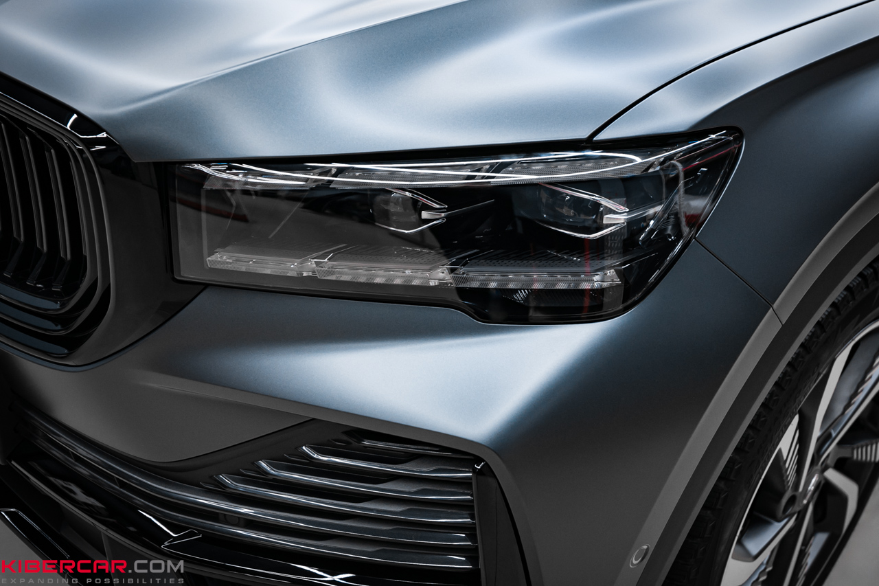 Geely Monjaro: антихром и оклейка кузова матовой пленкой