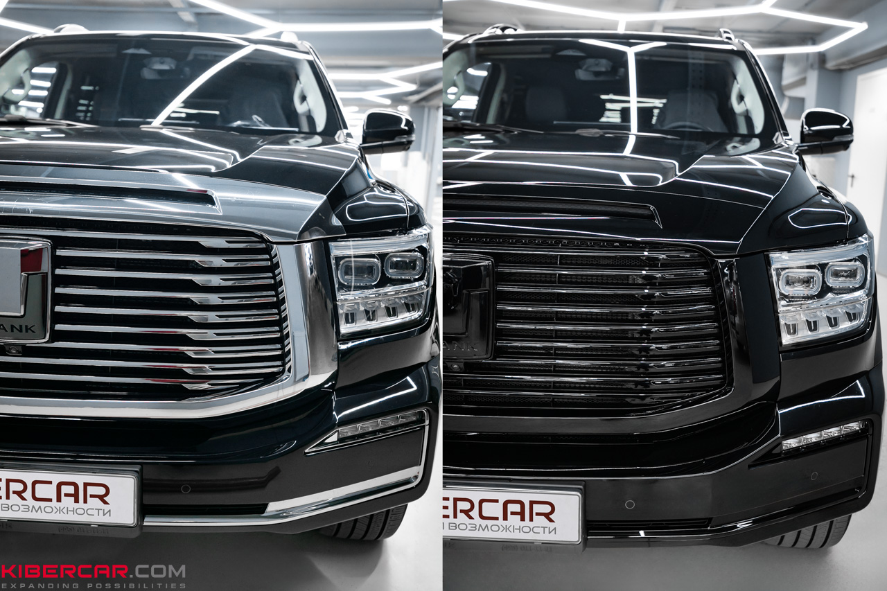 Tank 500: антихром и покраска дисков