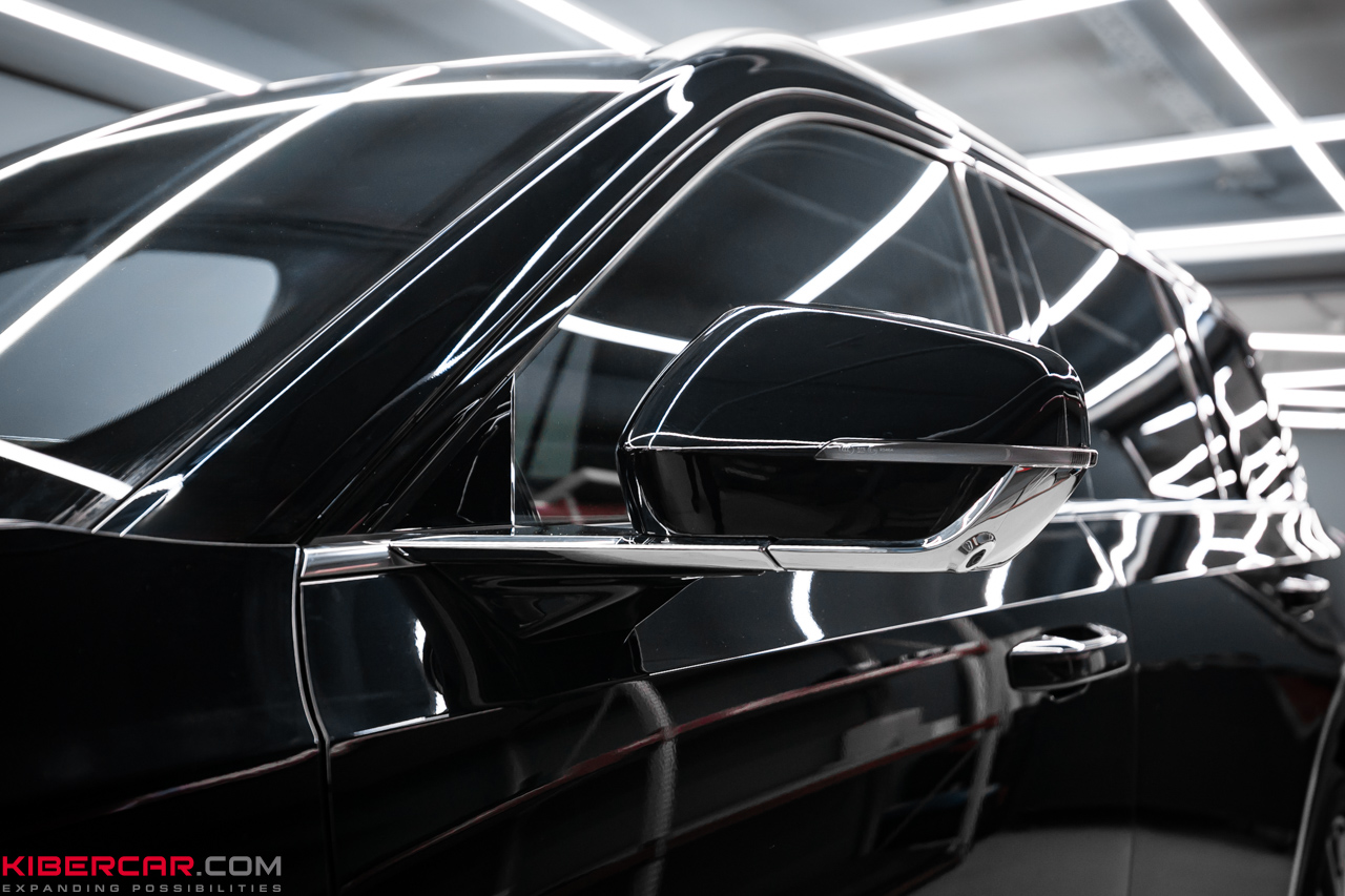 Оклейка автомобиля GAC GS8 полиуретановой пленкой